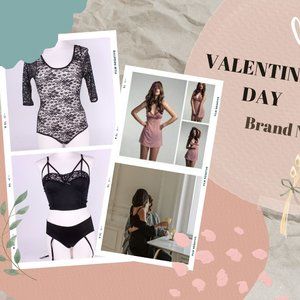 BNWT - Valentine's Day Lingerie 4pc Bundle SET! Size M/L